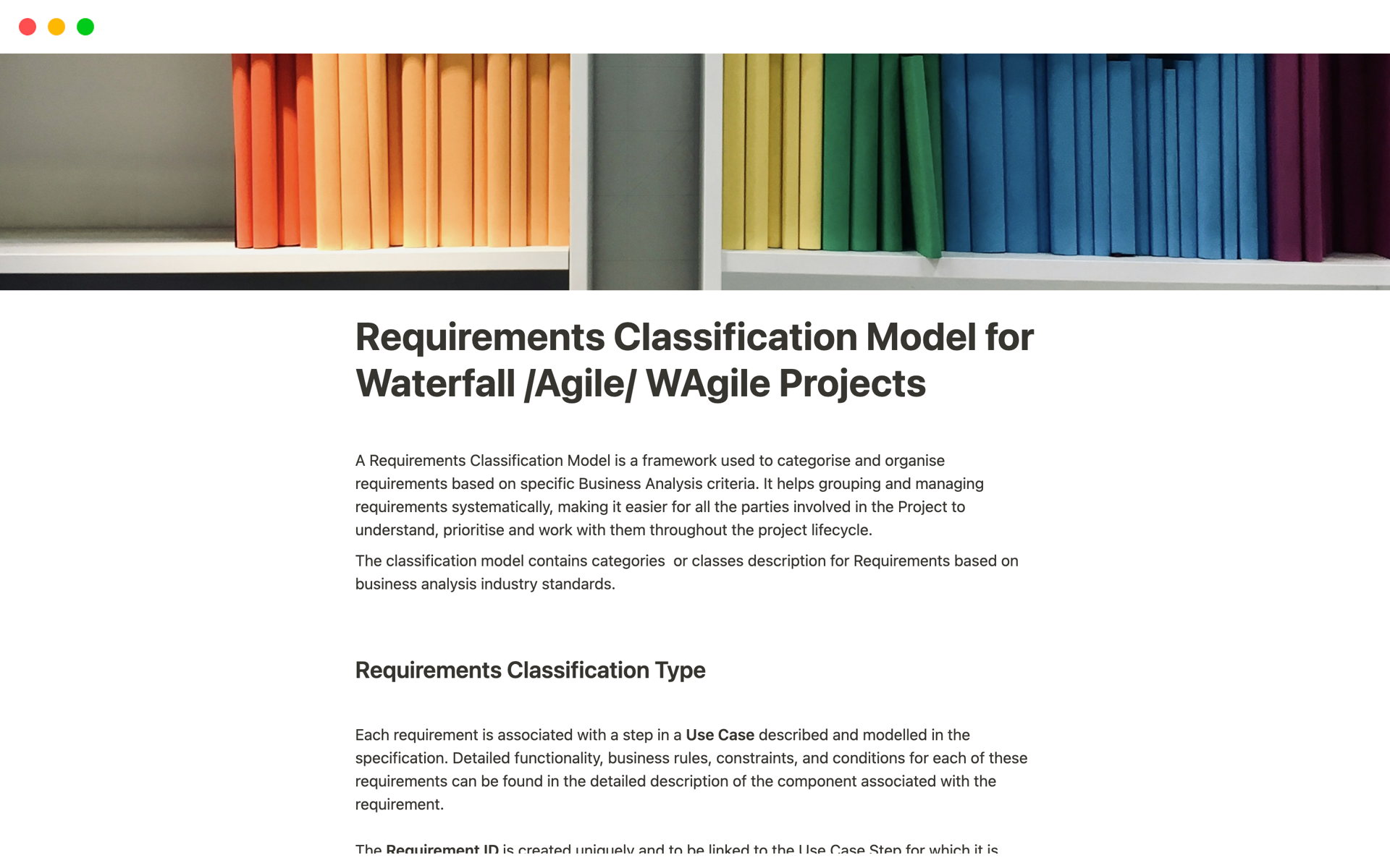 Requirement Classification Waterfall Agile Wagile 님의 템플릿 미리보기