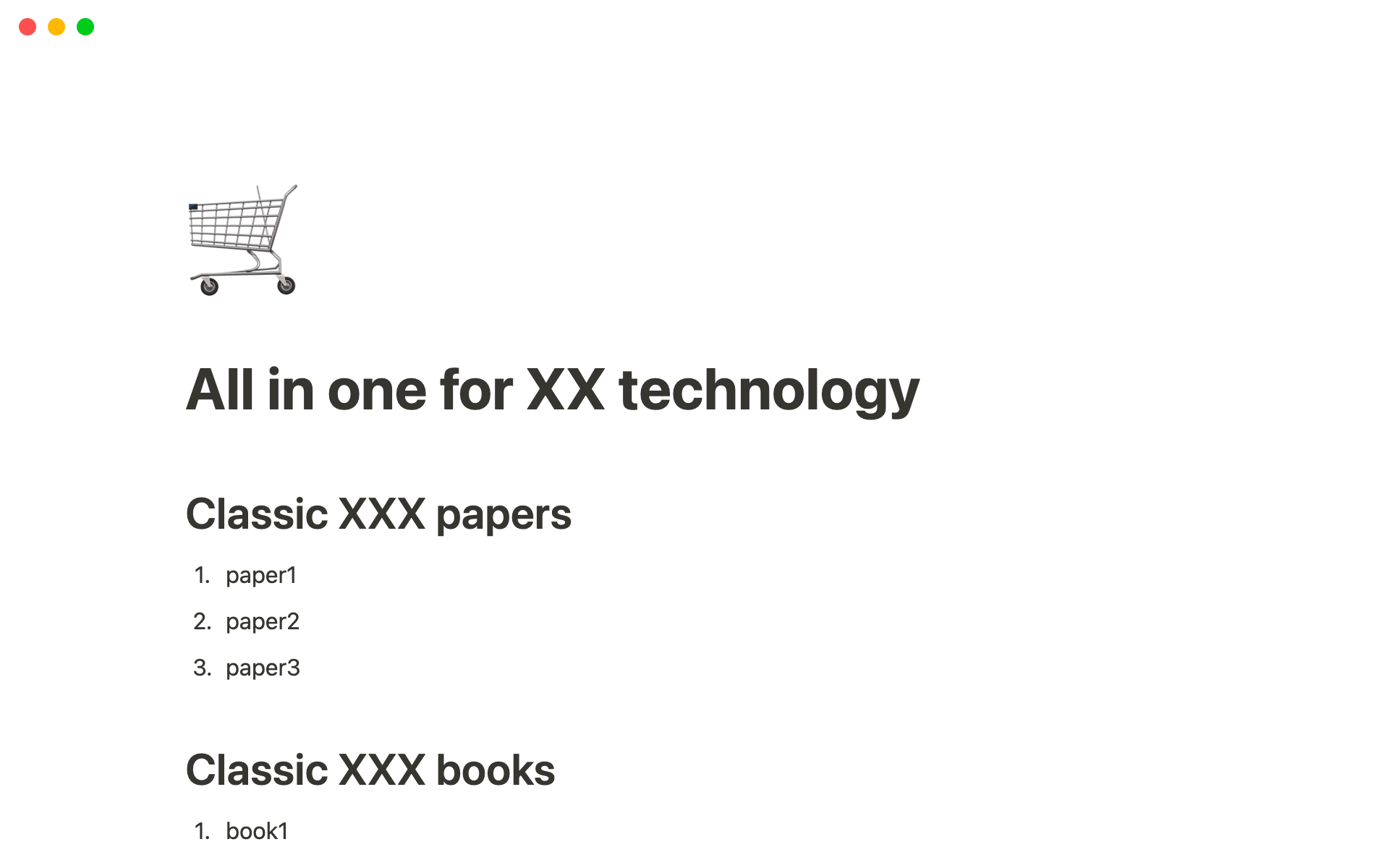 Eine Vorlagenvorschau für Comprehensive mastery of XX technology