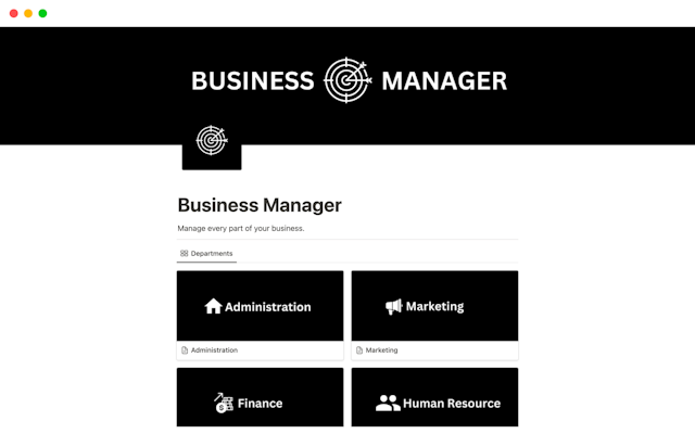 Business Manager 